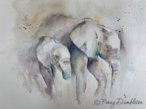 Watercolours by Penny - Family